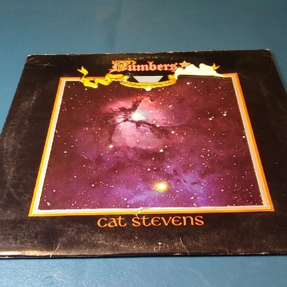Cat Stevens Album Vinyl Record Numbers book Jacket for record